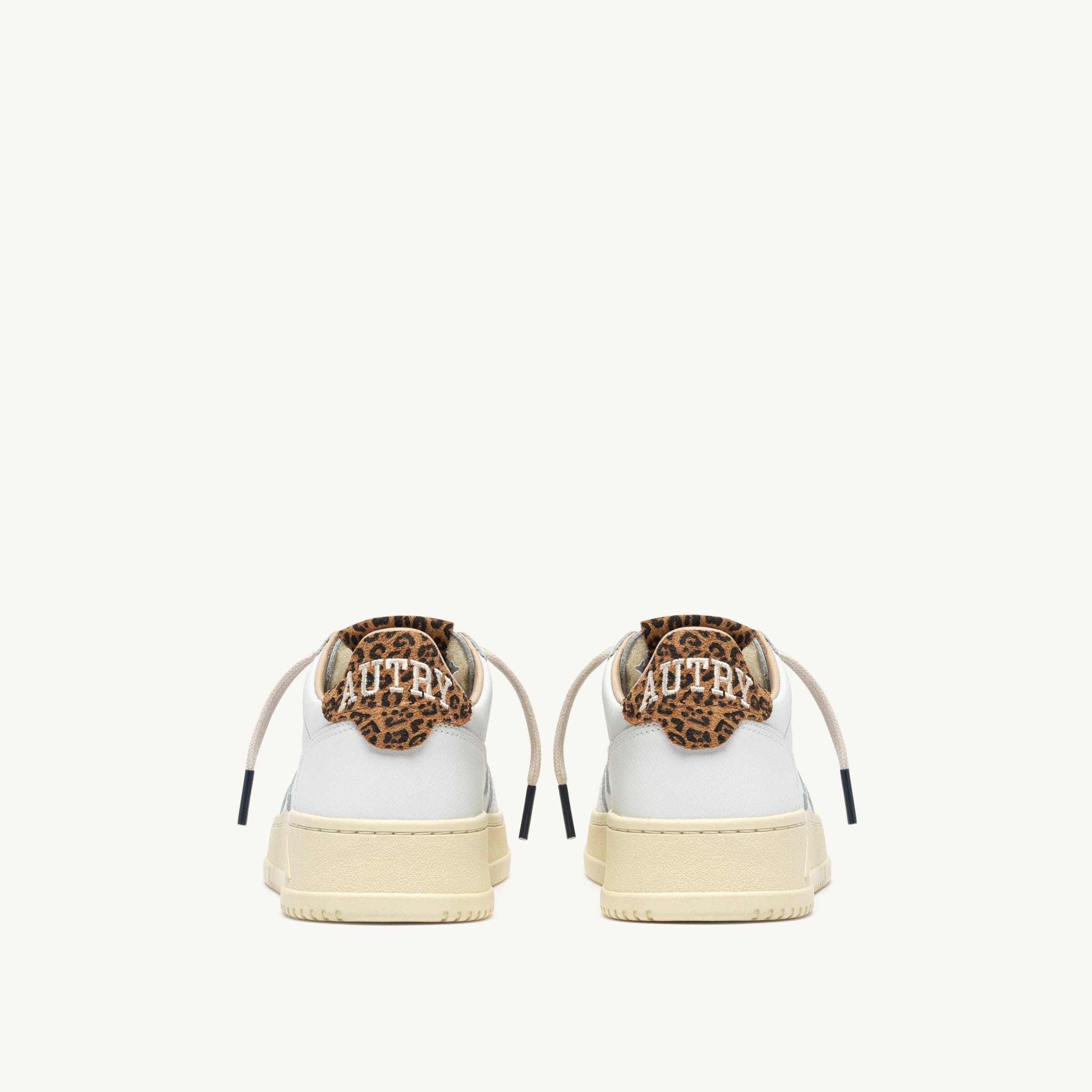 AUTRY - AULW HJ02 - Sneakers MEDALIST - Bianco Animalier Scarpe Donna AUTRY - Collezione donna 