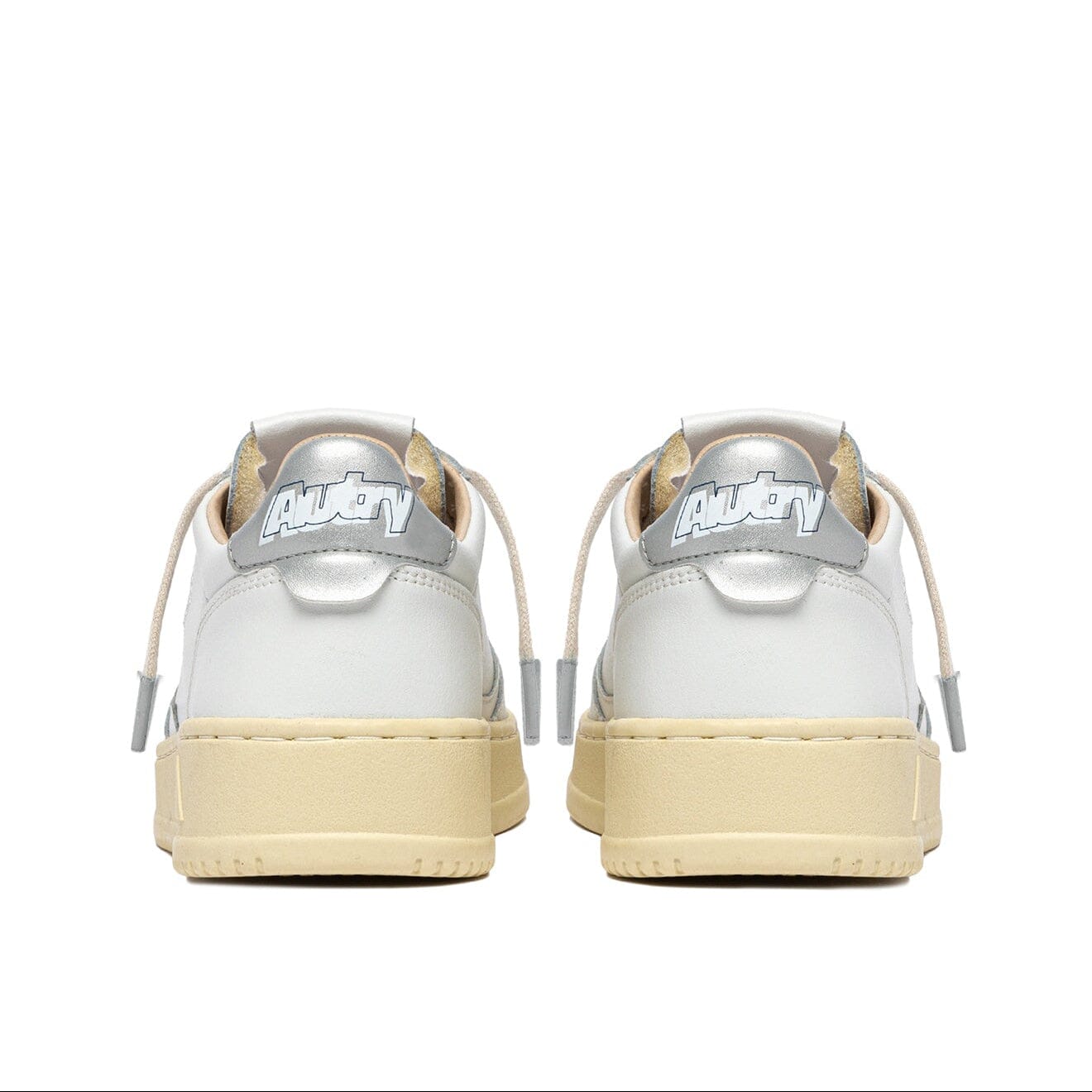 AUTRY - AULW TB02 - Sneakers MEDALIST - Bianco argento Scarpe Donna AUTRY - Collezione donna 