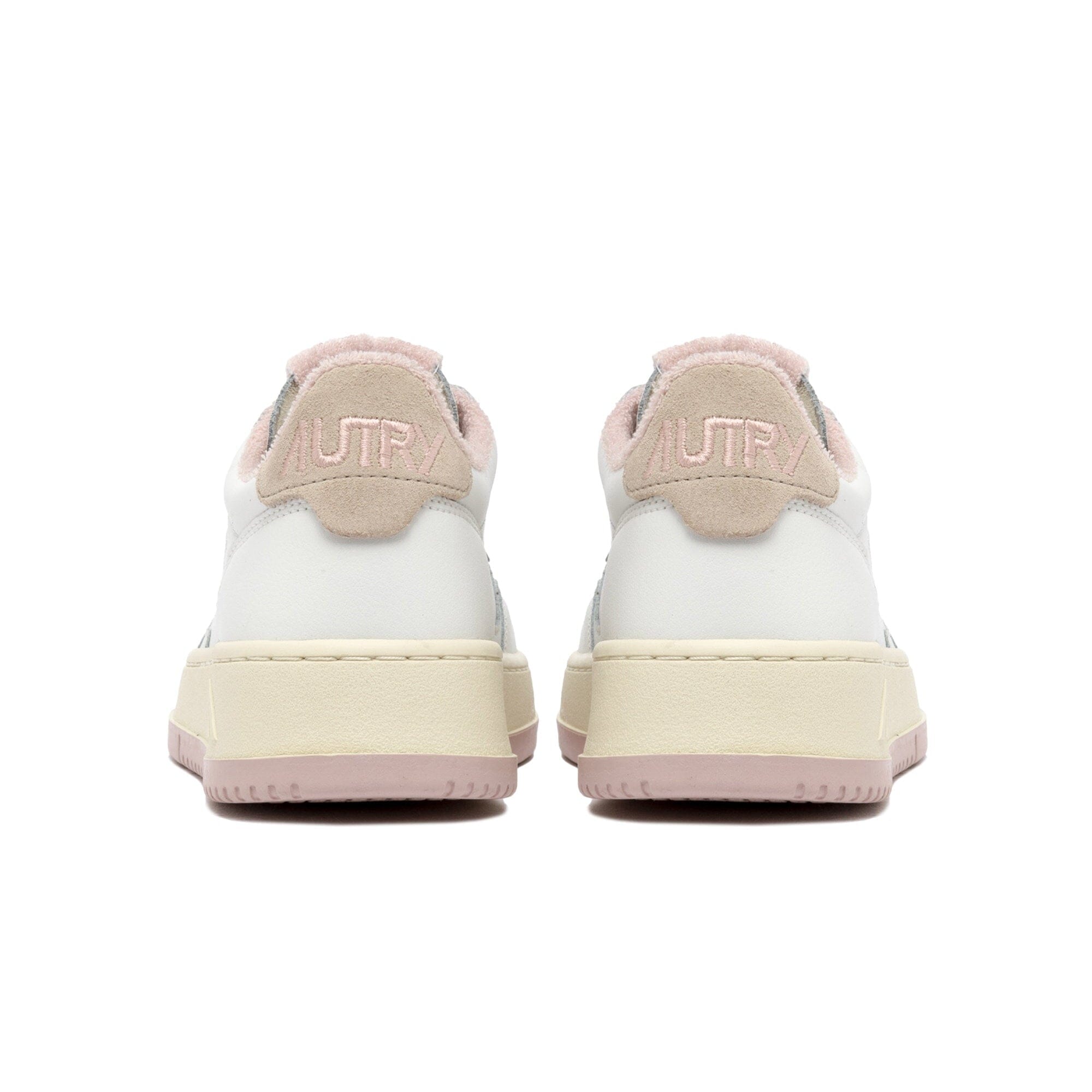 AUTRY - AULW VS07 -Sneakers LOW WOM LEAT - Bianco Rosa Scarpe Donna AUTRY - Collezione donna 