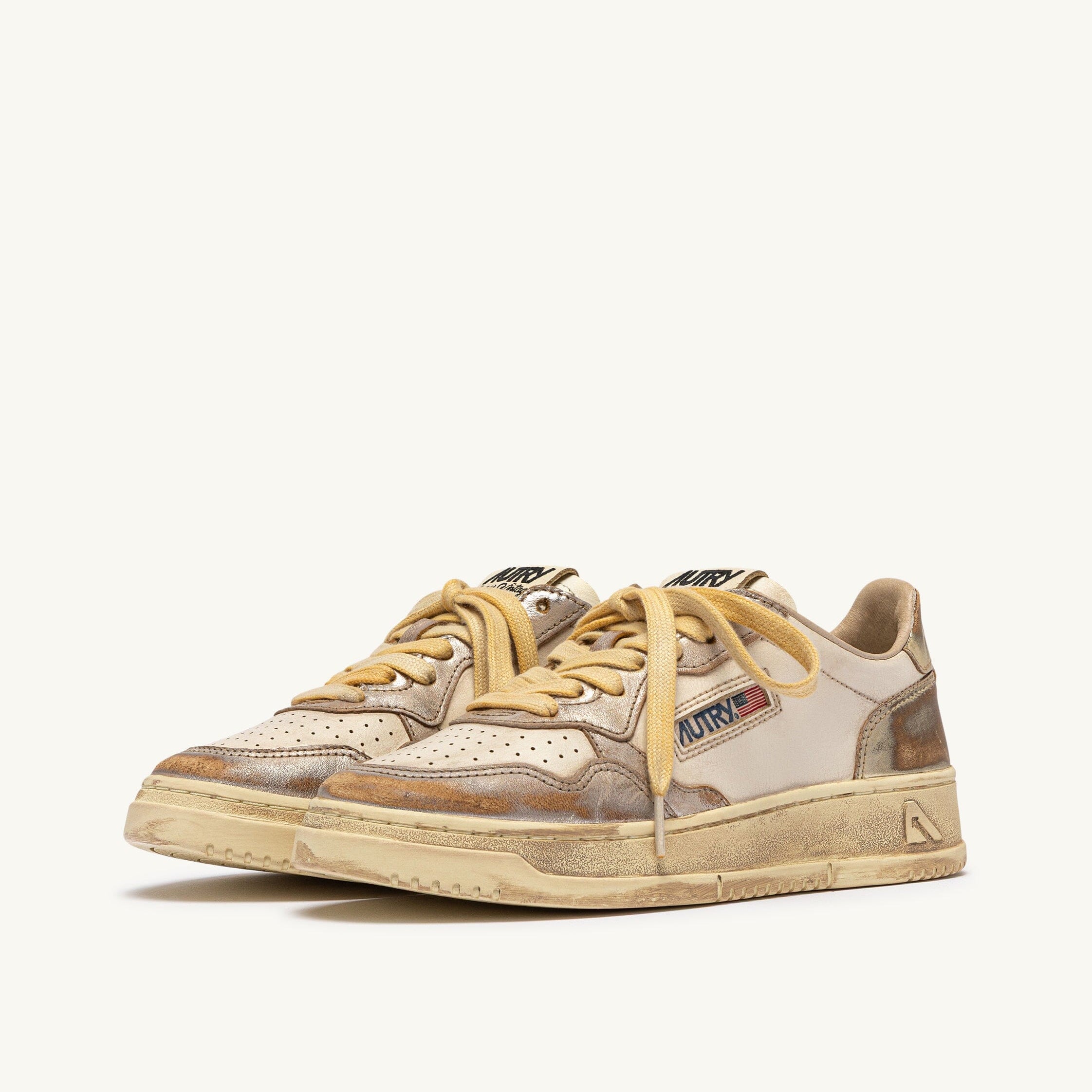 AUTRY - AVLW MT10 - Sneakers - Vintage Edition - SILVER PLATINO Scarpe Donna AUTRY - Collezione donna 