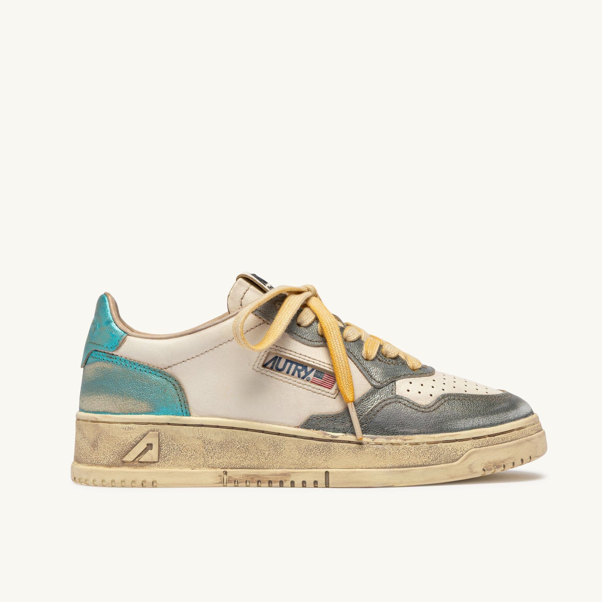AUTRY - AVLW MT15 - Sneakers - Vintage Edition - CENERE AZZURRO Scarpe Donna AUTRY - Collezione donna 