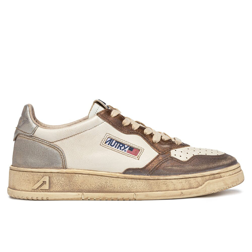 AUTRY - AVLW MT08- Sneakers - Vintage Edition - Bronzo Argento Scarpe Donna AUTRY - Collezione donna 