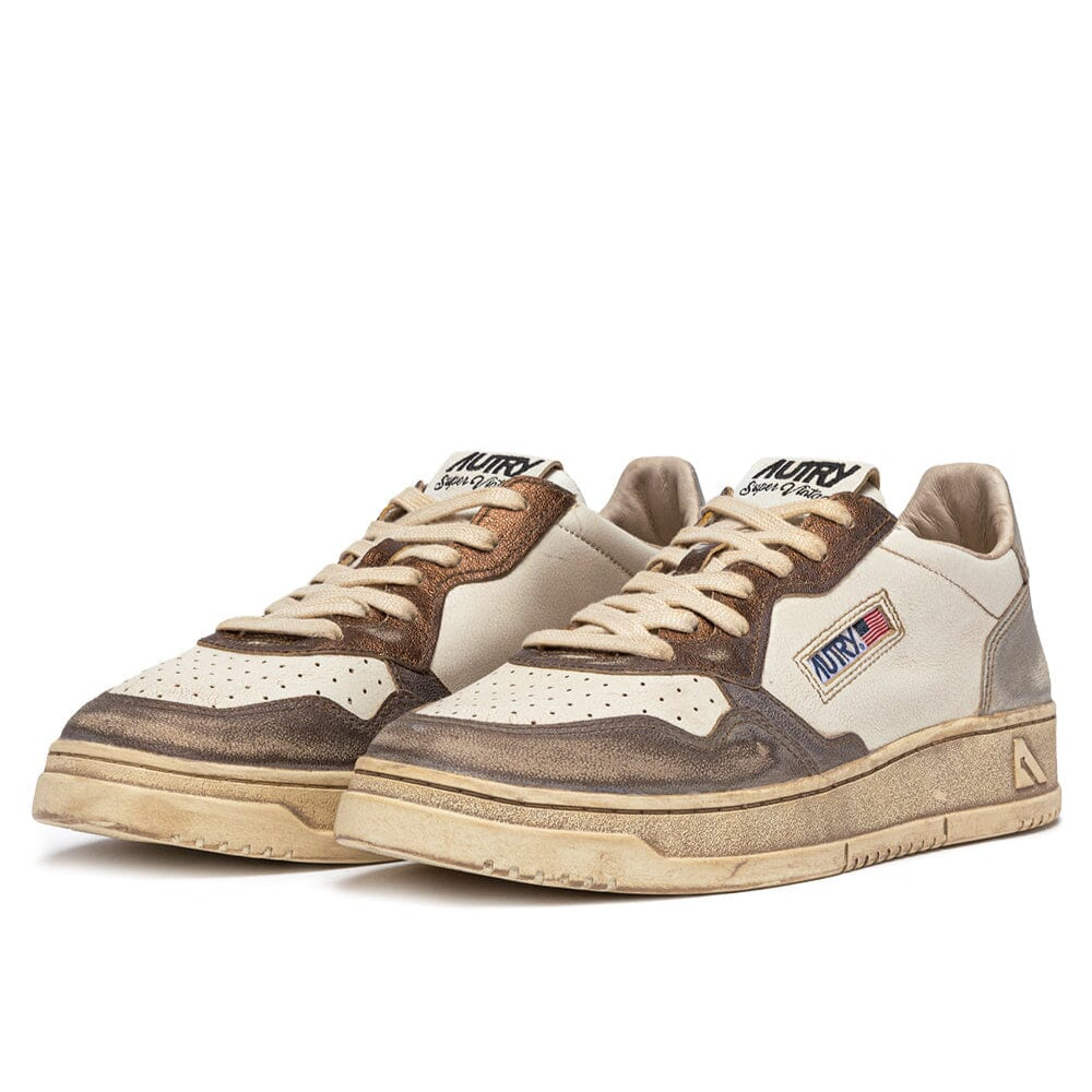 AUTRY - AVLW MT08- Sneakers - Vintage Edition - Bronzo Argento Scarpe Donna AUTRY - Collezione donna 