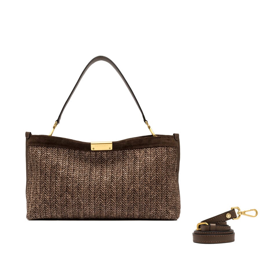 Gianni Chiarini Firenze - BS 12245 Marigold pochette - Choco Borse Gianni Chiarini 