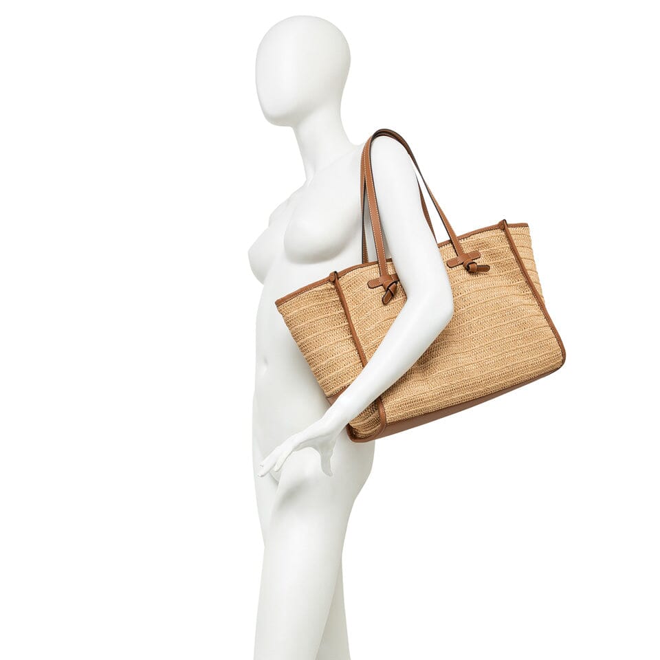 Gianni Chiarini - MARCELLA - BS 6850 - Paglia Caramello Borse Gianni Chiarini 