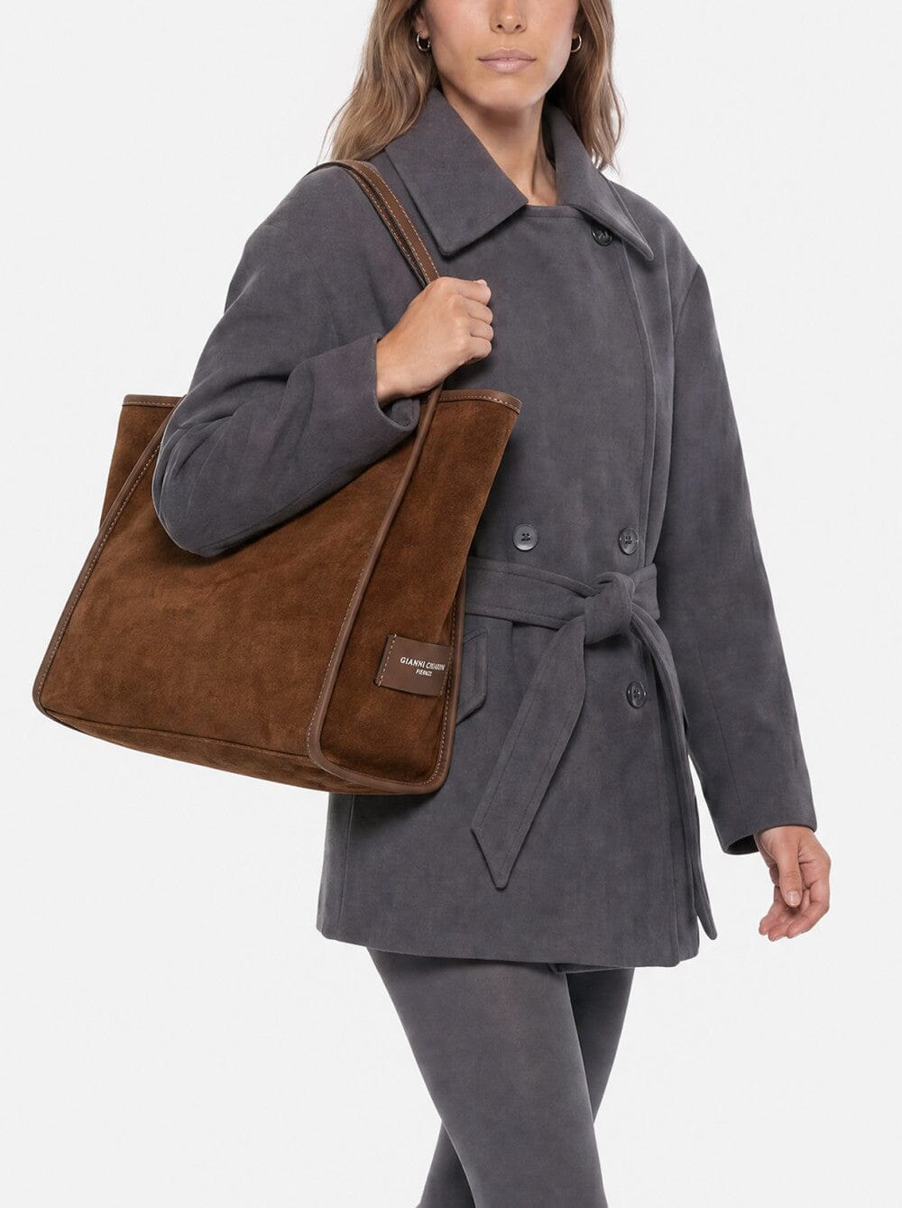 Gianni Chiarini - MARCELLA - BS 8990 - Camoscio Cognac Borse Gianni Chiarini 