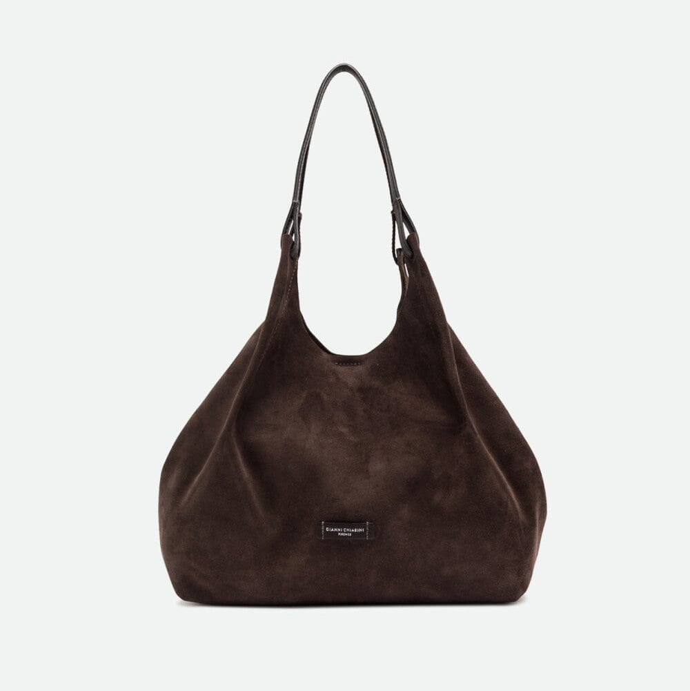 Gianni Chiarini - Borsa a spalla - BS 9800 - DUA - Moka Borse Gianni Chiarini 