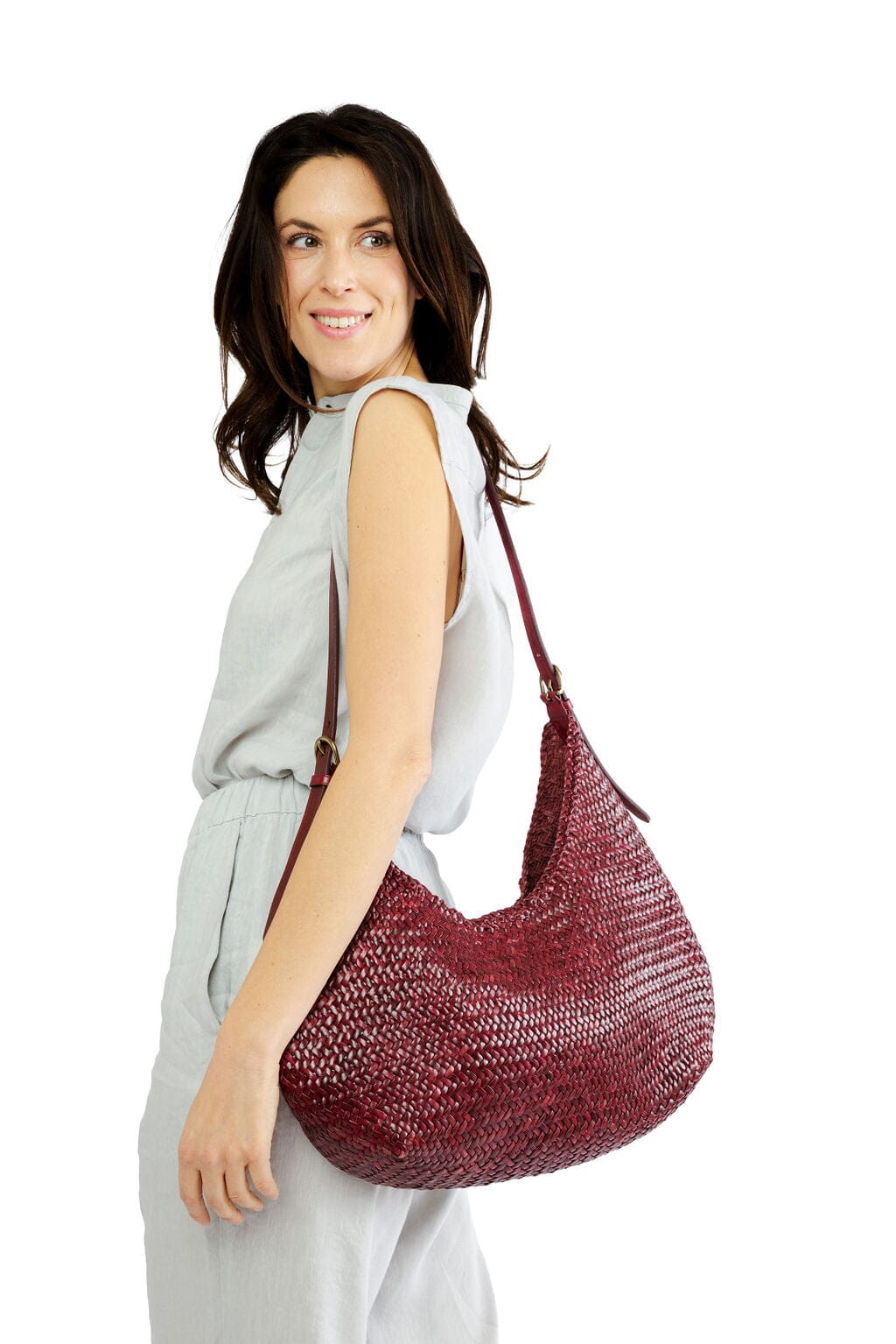 DRAGON DIFFUSION - Borsa a spalla - 8022 - Luna Piena - Bordeaux DRAGON 