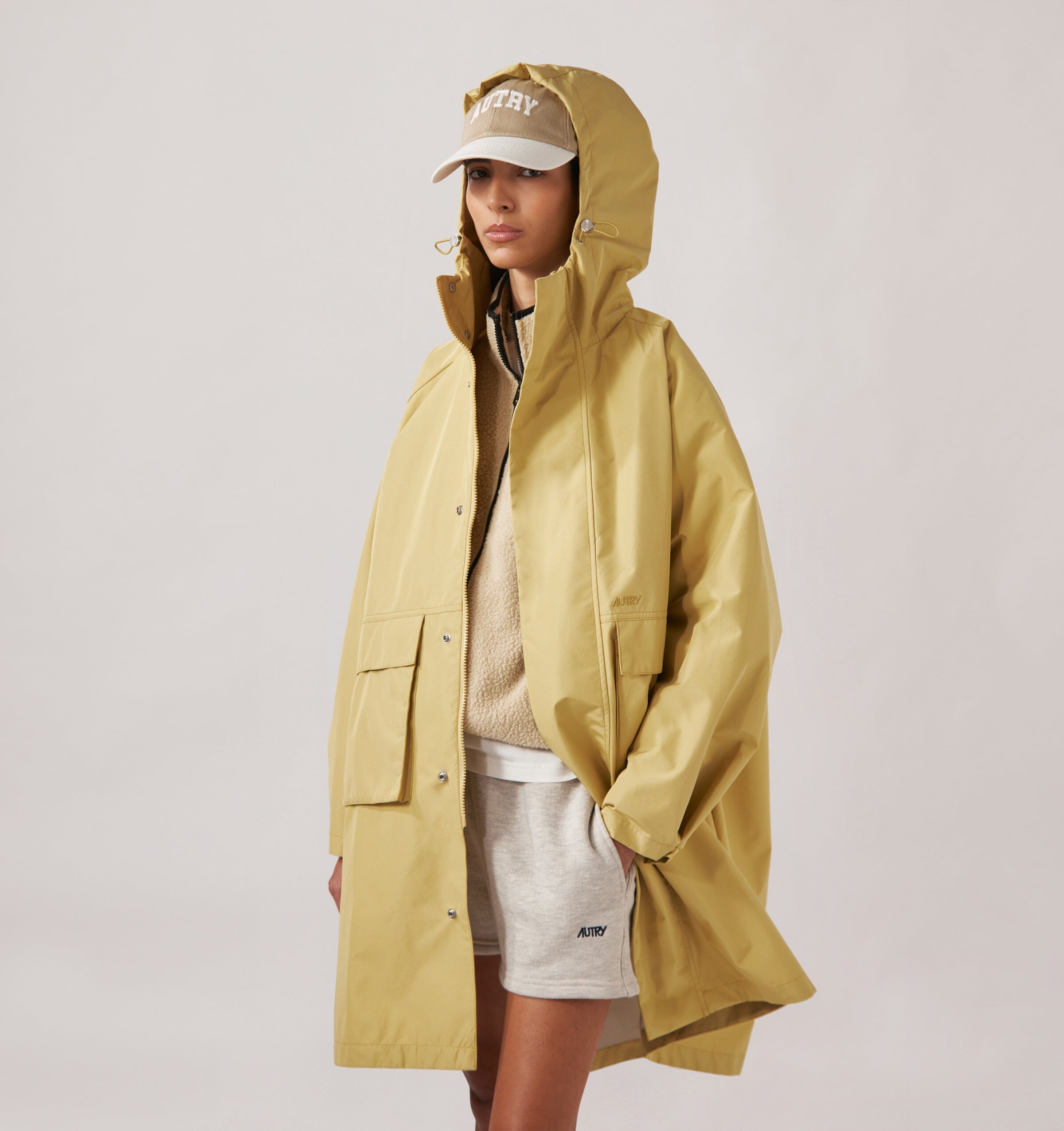 AUTRY - COPX 0081 - Parka nylon - Biscotto Abbigliamento Uomo AUTRY - Collezione uomo 