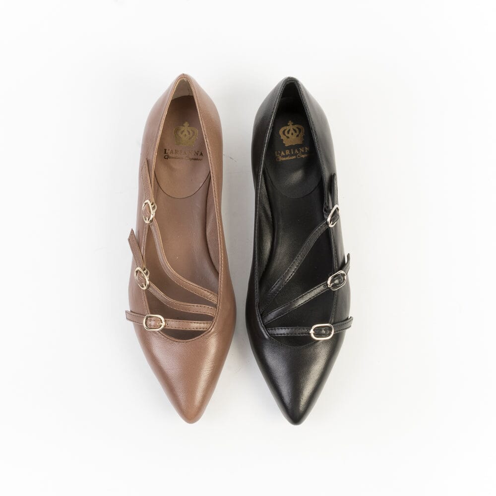 L' ARIANNA - Ballerina BL 2403 - Acero Scarpe Donna L'Arianna 