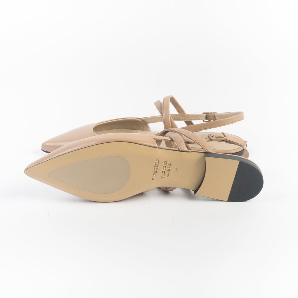 POMME D'OR - Sling Back 1022 - Sahara Sand Scarpe Donna POMME D' OR 