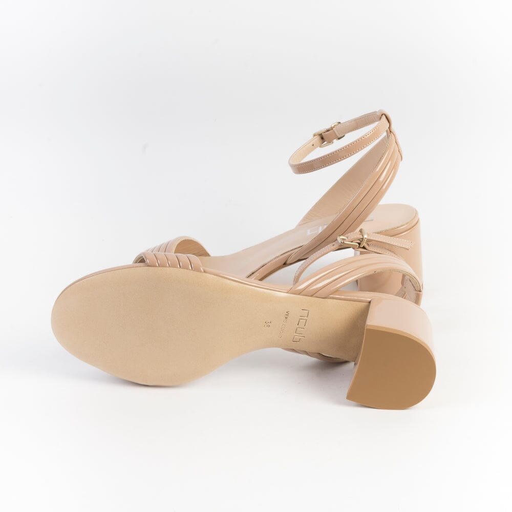 NCUB - Sandali con Tacco - Stacy 35 - Vernice Carne Scarpe Donna NCUB 