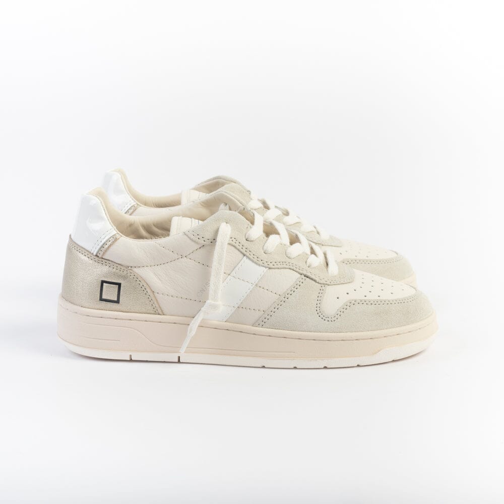 DATE - Sneakers - Court - CRSHWM - White Platinum Scarpe Donna DATE 
