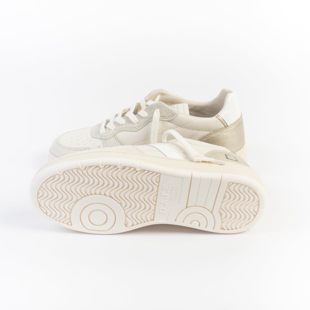 DATE - Sneakers - Court - CRSHWM - White Platinum Scarpe Donna DATE 