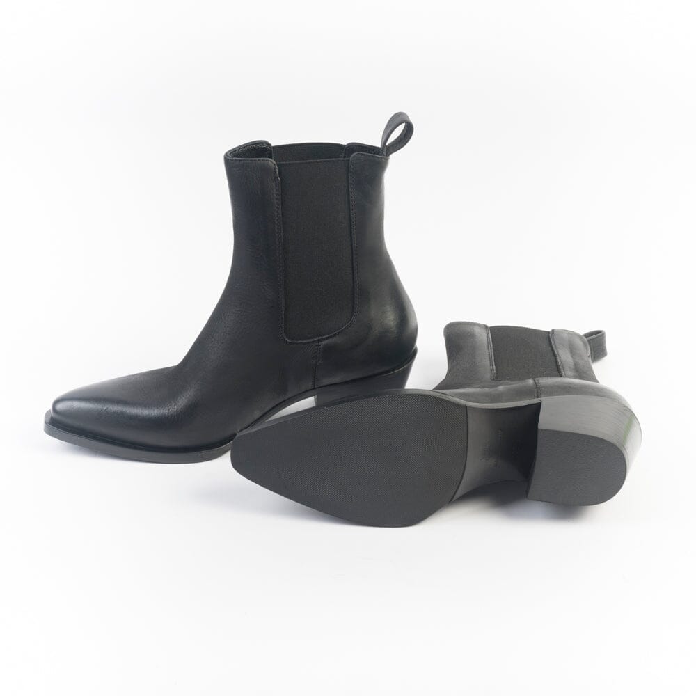 STRATEGIA - Stivaletto Texano A5812 - Nero Boston Scarpe Donna Strategia 
