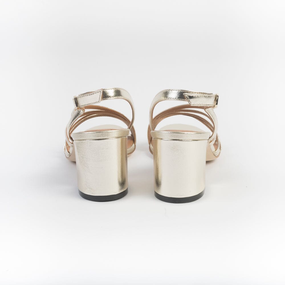 VIA ROMA 15 - Sandali con tacco - 4403 - Platino Scarpe Donna Via Roma 15 