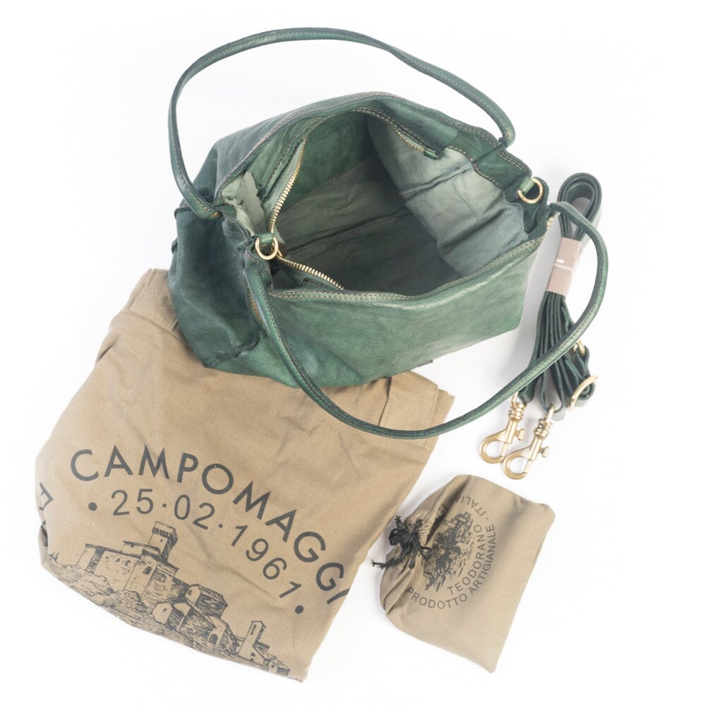 CAMPOMAGGI - Borsa a Spalla - 41860 - Verde bottiglia Borse Campomaggi 