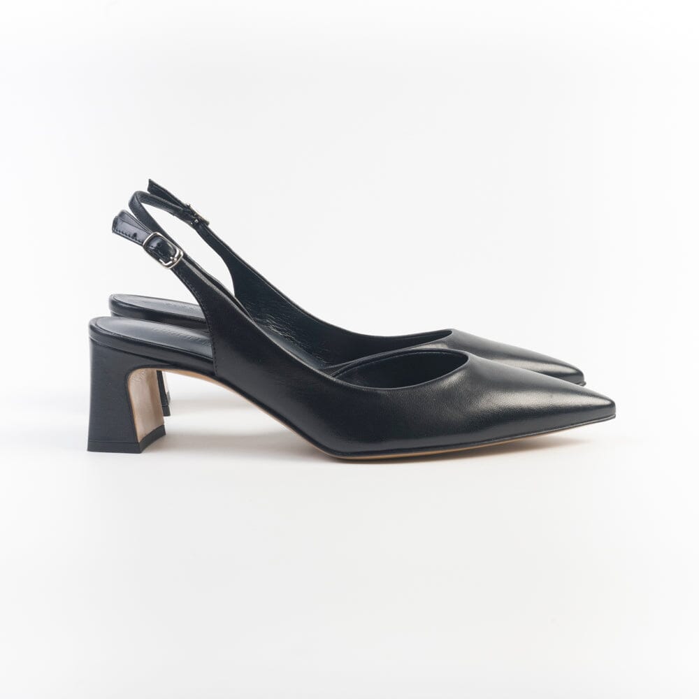 GUGLIELMO ROTTA - Sling Back - Alvin - Nappa Blu Scarpe Donna GUGLIELMO ROTTA 