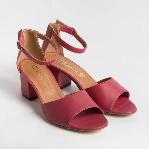 VIA ROMA 15 - Sandals - 3065 - Nappa Strawberry
