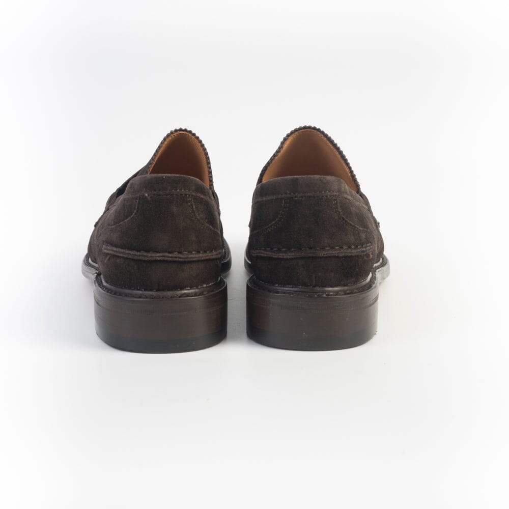 BERWICK 1707 - Women's Moccasin 175 - Dark Brown Suede