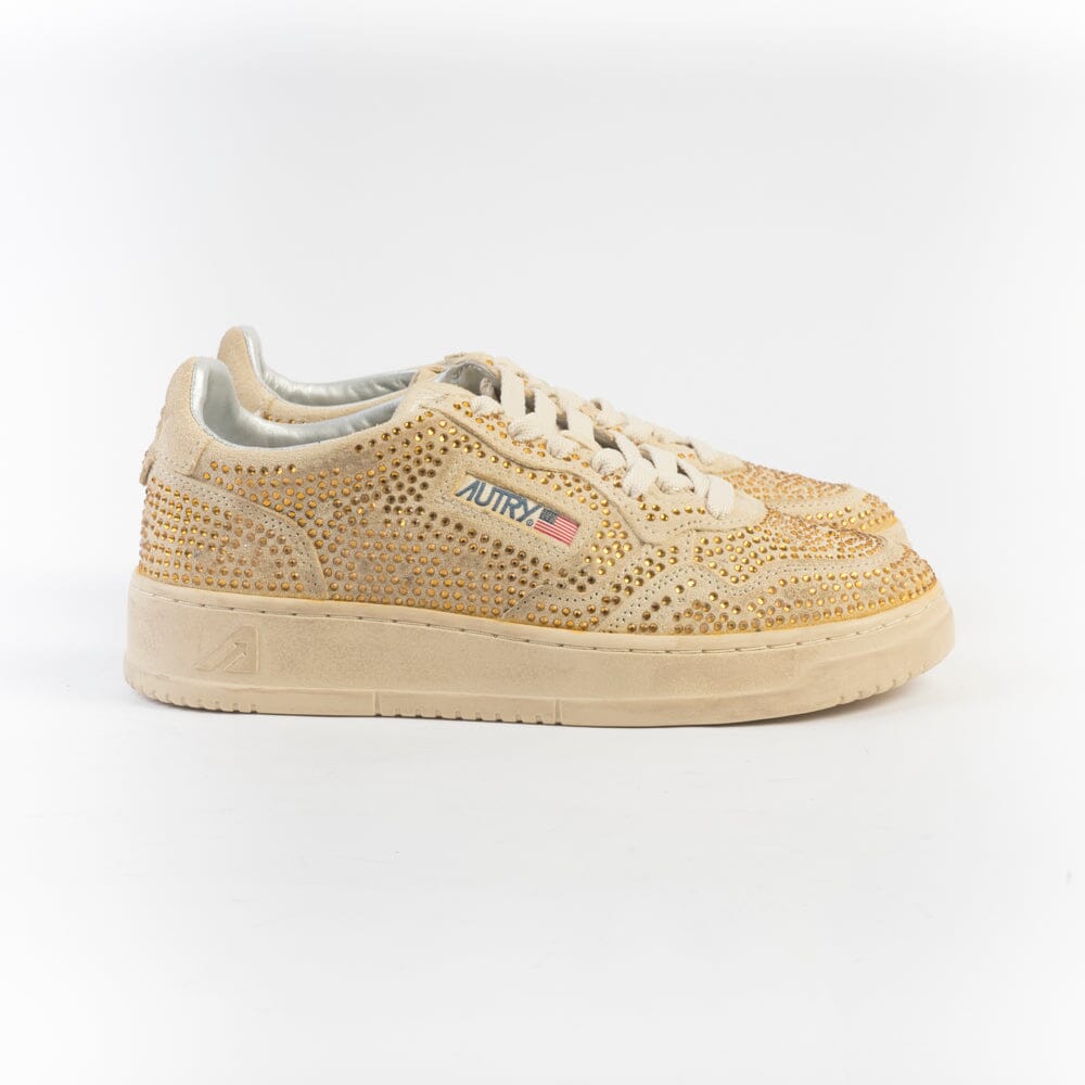 AUTRY - AULW NA03 - Sneakers - Suede Strass - Cookies Scarpe Donna AUTRY - Collezione donna 
