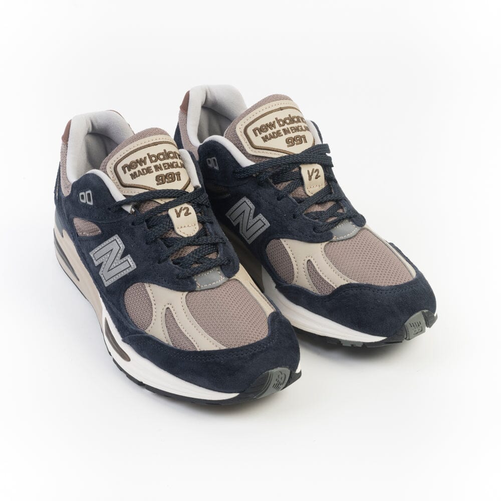 NEW BALANCE - Sneakers - U991DB2 V2 - Blu Taupe Scarpe Uomo NEW BALANCE - Collezione Uomo 