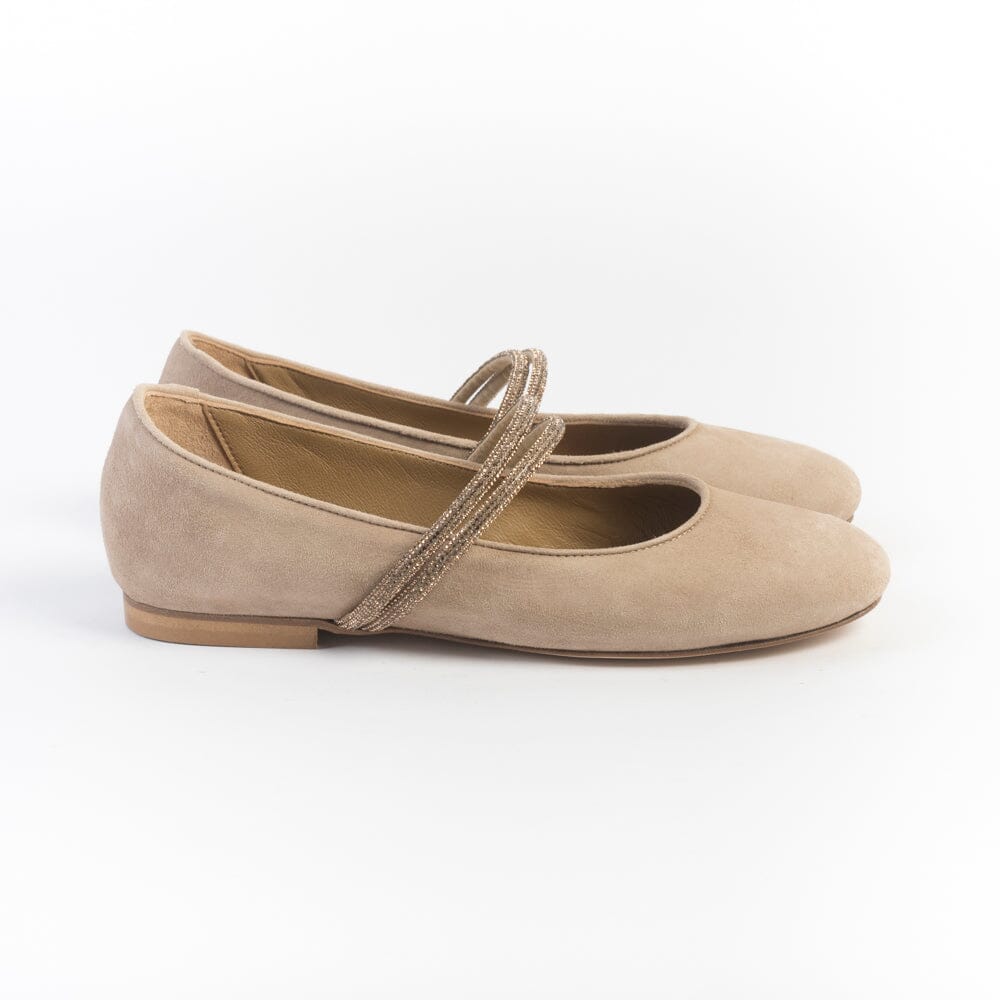 ANNA F. - Mary Jane - 1818 - Camoscio Tortora Scarpe Donna Anna F. 