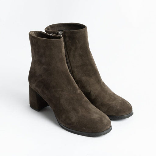 DEL CARLO - Ankle boot - 11411 - DAFNE TEK - Dark Brown Women's Shoes DEL CARLO