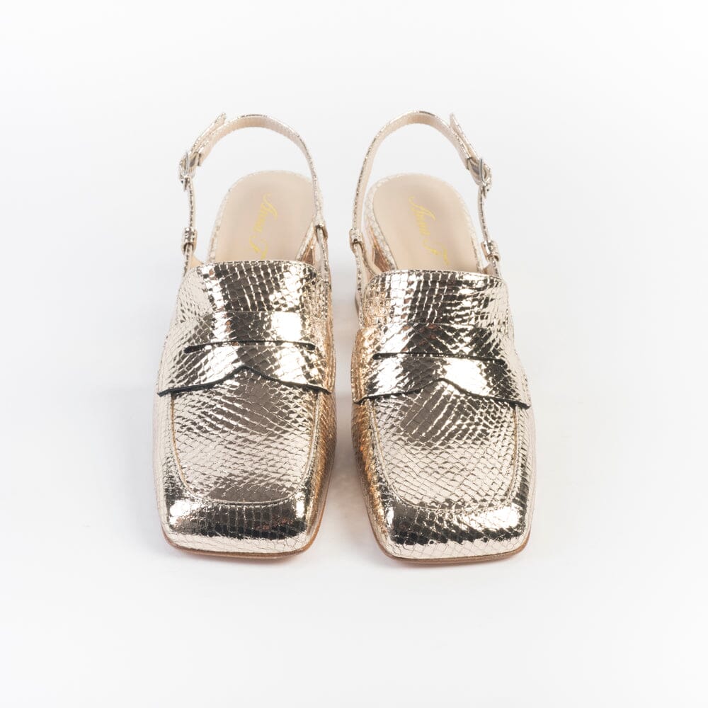 ANNA F. - Sling Back - 1836 - Platino Scarpe Donna Anna F. 