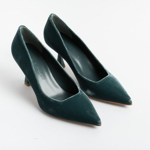SERGIO LEVANTESI - Decolletè - Julia - Petroleum Velvet Women's Shoes SERGIO LEVANTESI