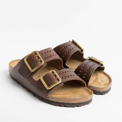 BIRKENSTOCK - Flat sandals 1022625 - Arizona Bold Gap - Roast Shoes Man BIRKENSTOCK
