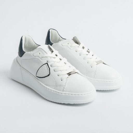 PHILIPPE MODEL - Sneakers BJLD WM02 - Tres Temple - Bianco Petrolio Scarpe Donna Philippe Model Paris 