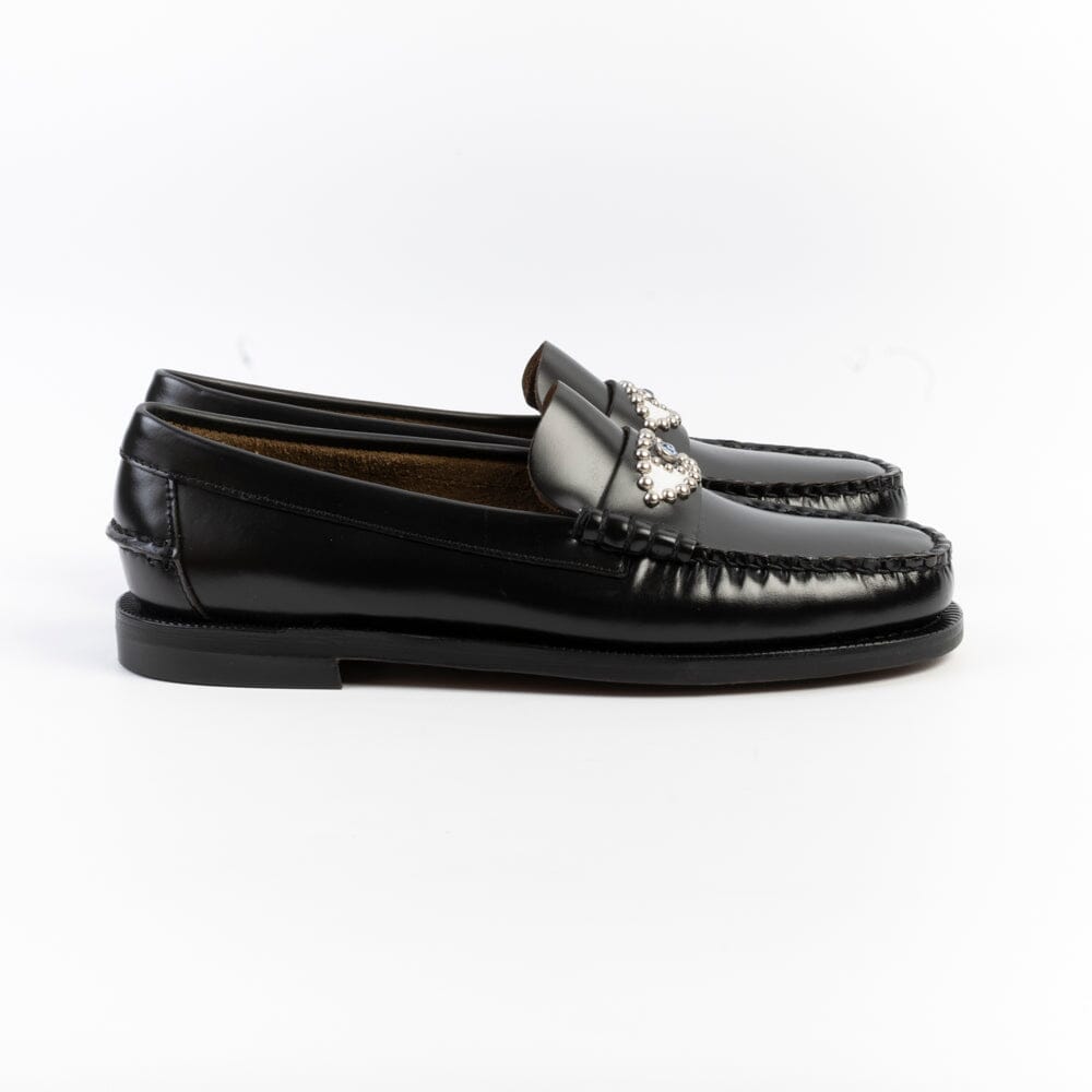 SEBAGO X HTC - Mocassino DAN - 78118YW - Nero Scarpe Donna Sebago 