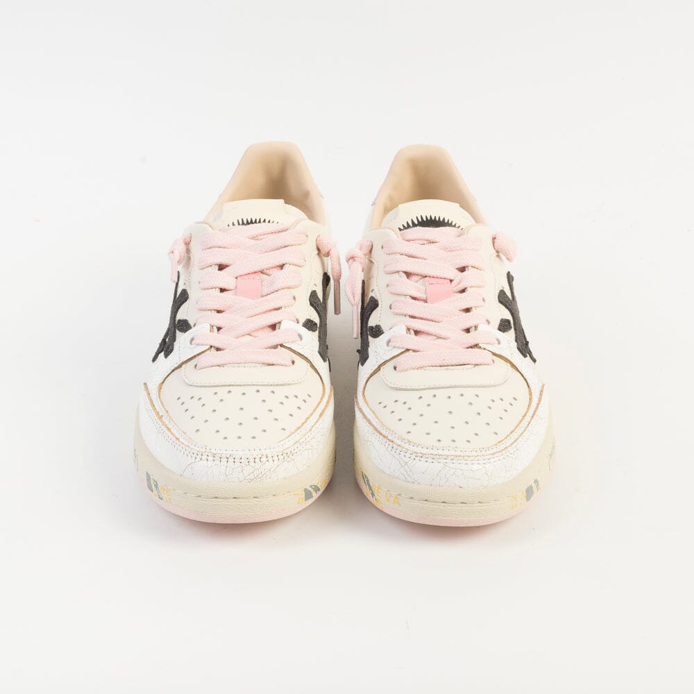 PREMIATA - Sneakers - CLAY 6783 - Bianco Rosa Scarpe Donna Premiata 