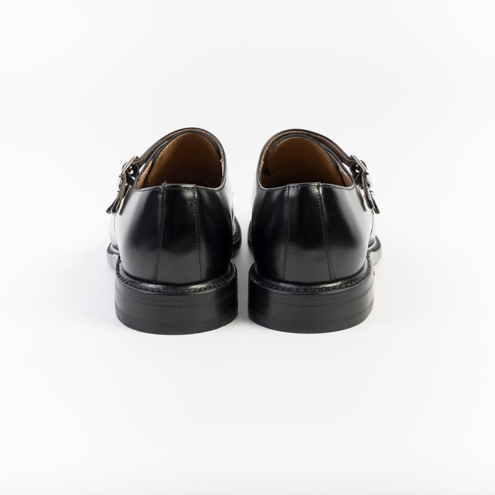 BERWICK 1707 - 5212 - Doppia Fibbia - Nero Scarpe Uomo Berwick 1707 