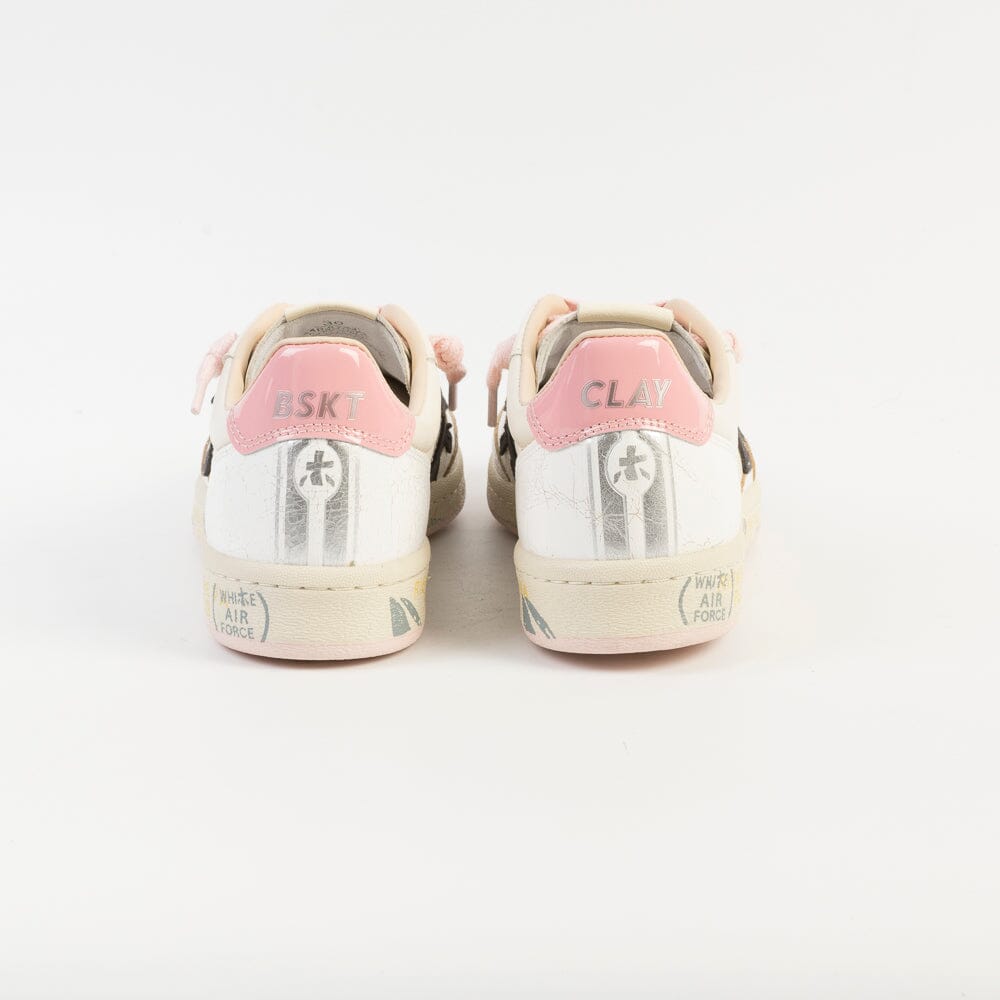 PREMIATA - Sneakers - CLAY 6783 - Bianco Rosa Scarpe Donna Premiata 