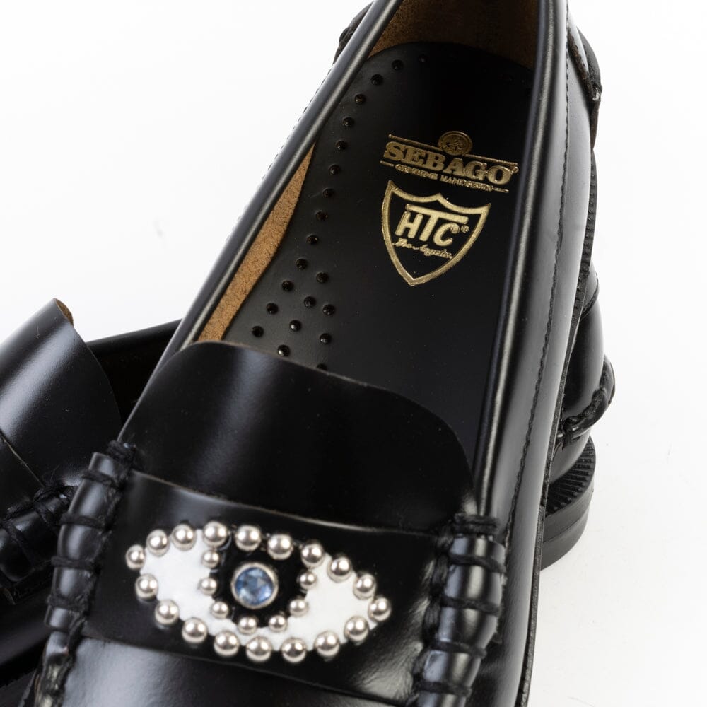 SEBAGO X HTC - Mocassino DAN - 78118YW - Nero Scarpe Donna Sebago 