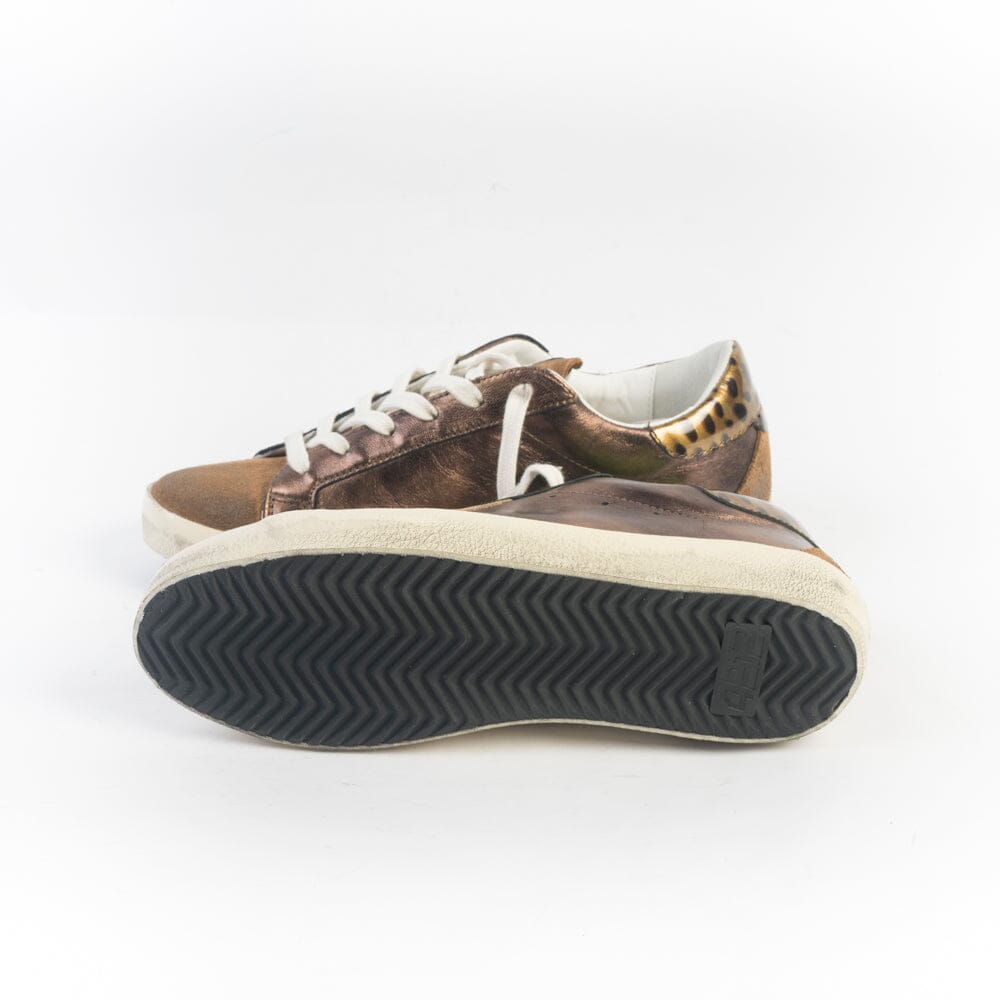 4B12 - Sneakers - Suprime D335 - Brown Leopard Scarpe Donna 4B12 