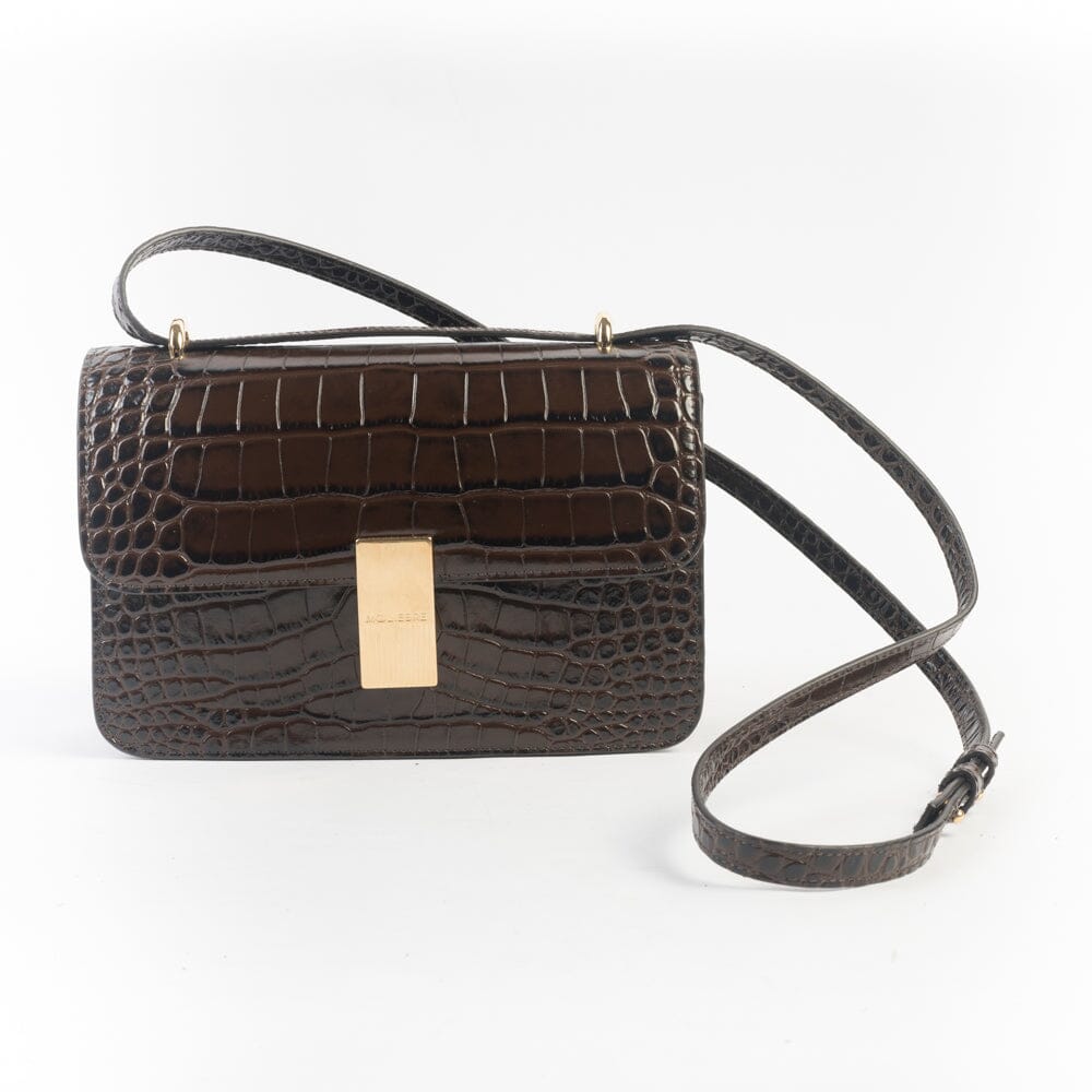 MOULIEBRE - Borsa a tracolla - Vanessa - Cocco Brown Borse MOULIEBRE 