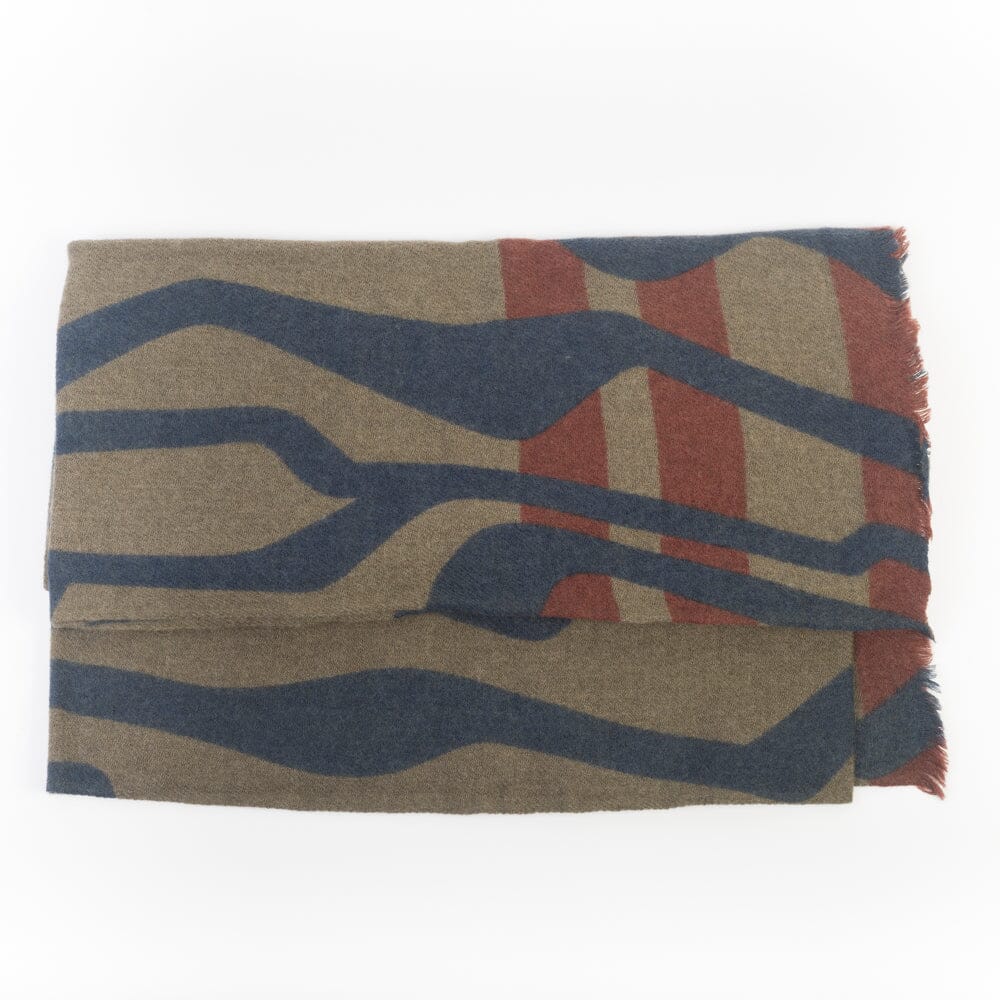 Lovat&Green - Sciarpa - Haring Navy Accessori Donna Cappelletto Shop 