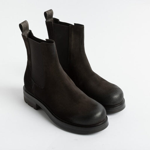 ELENA IACHI - Ankle boot - Beatles E3565 - Velor Ebony Elena Iachi Women's Shoes