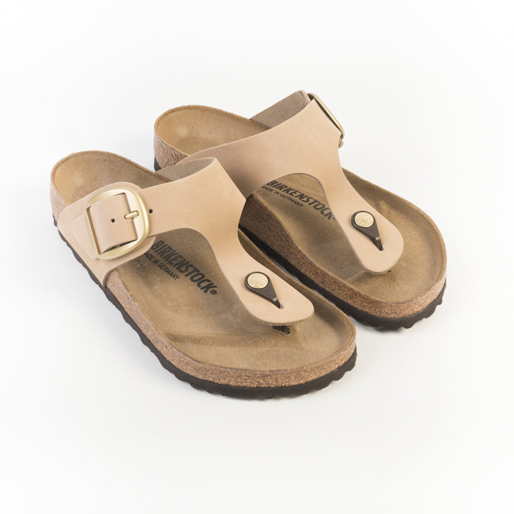 BIRKENSTOCK - Sandali bassi Infradito - Gizeh Big Buckle - 1023966 - Sand Castle