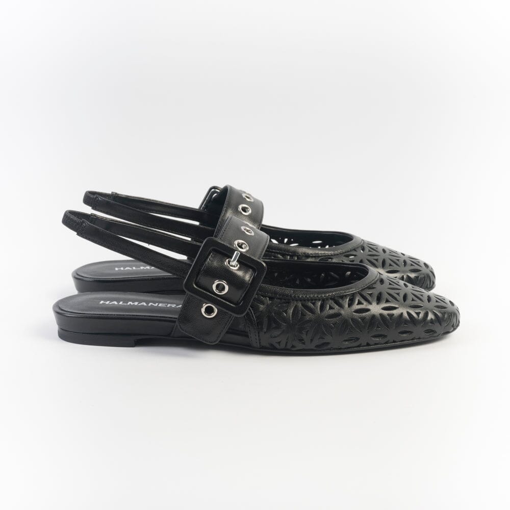 HALMANERA - Sling Back - Dos 55 - Nero Scarpe Donna HALMANERA 