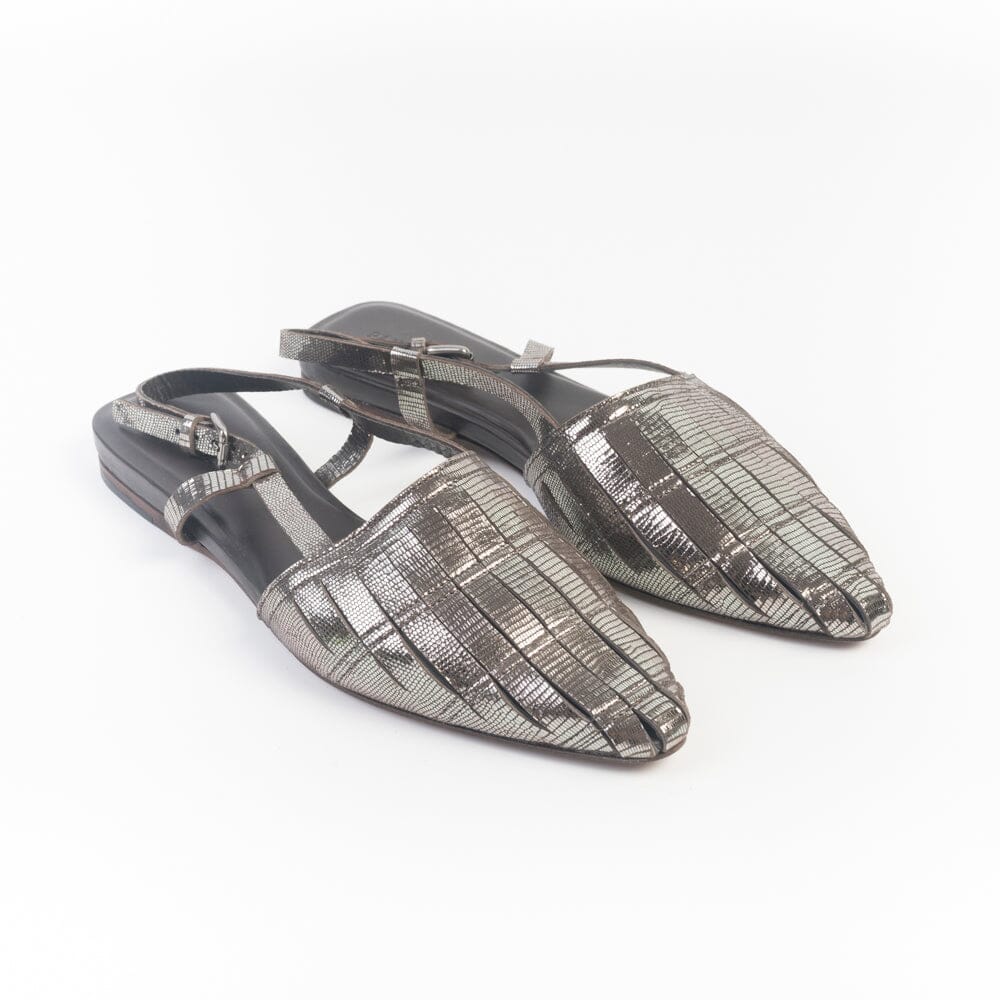 PANTANETTI - Sling Back 19795 - Laminato Scarpe Donna PANTANETTI 