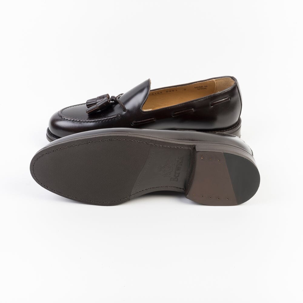 BERWICK 1707 - 8491 - Mocassino Nappine Fondo Gomma - Rois Marron Scarpe Uomo Berwick 1707 