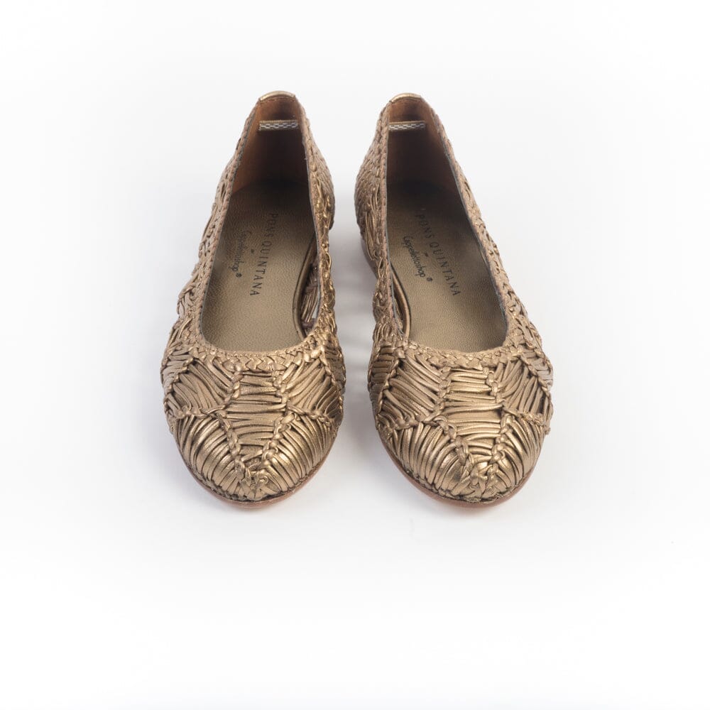 PONS QUINTANA - Ballerina - ATHENA - 10807 - Bronzo Metal Scarpe Donna PONS QUINTANA 