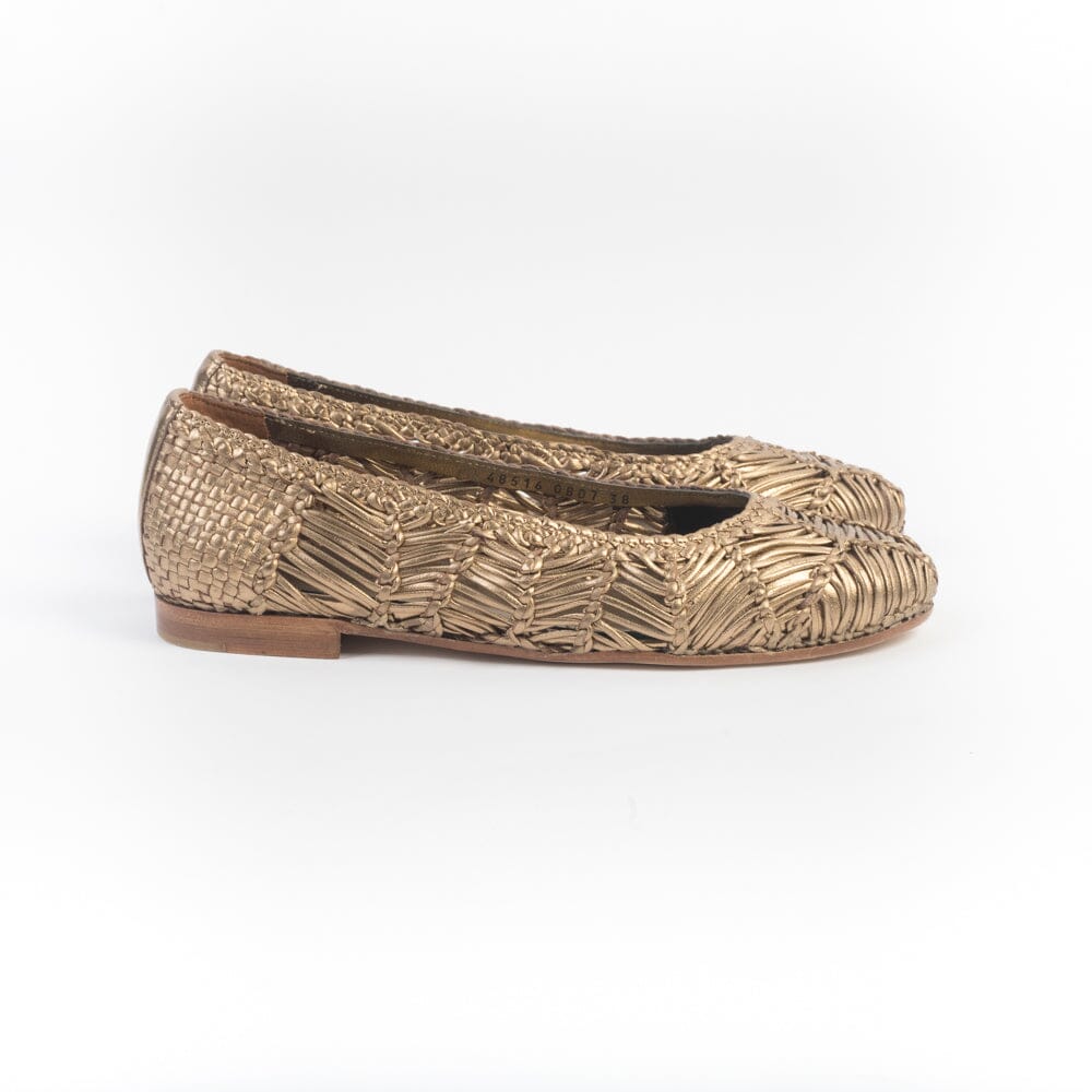 PONS QUINTANA - Ballerina - ATHENA - 10807 - Bronzo Metal Scarpe Donna PONS QUINTANA 