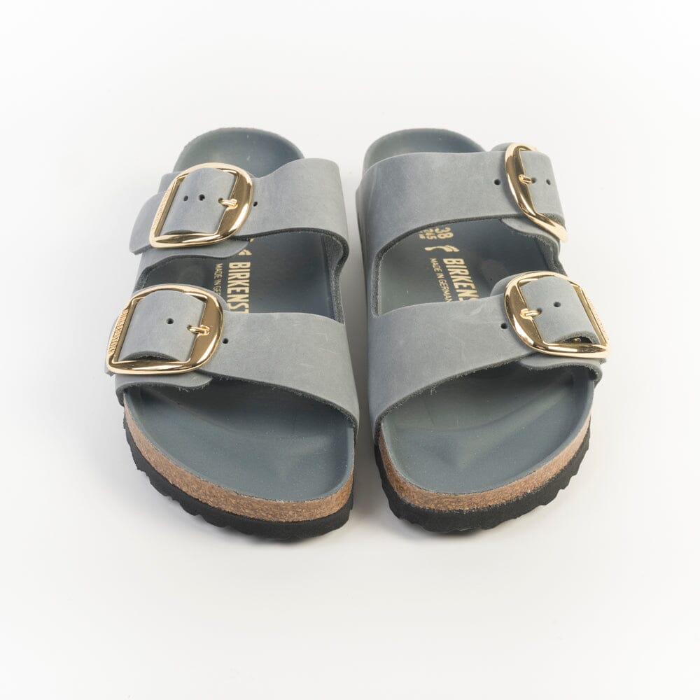 BIRKENSTOCK - Sandali bassi - 1032071 - Arizona Big Buckle - Grigio Basalt Scarpe Donna BIRKENSTOCK 