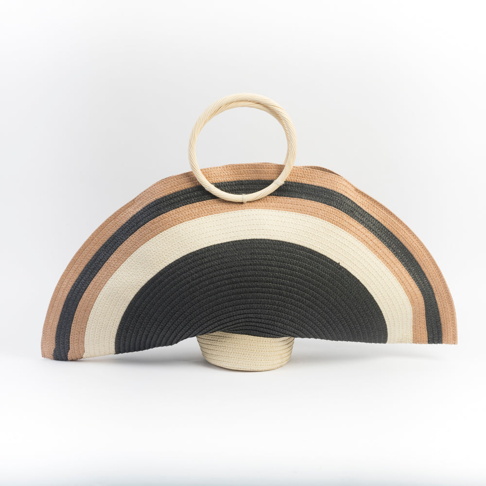 PALOMITAS - Borsa - Rafia multicolore