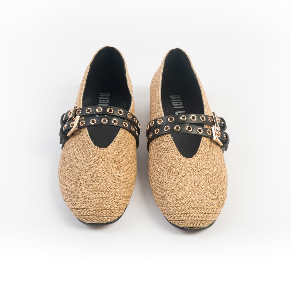 BIBI LOU - Mary Jane - 518Z69 - Raffia Naturale Scarpe Donna BIBI LOU 